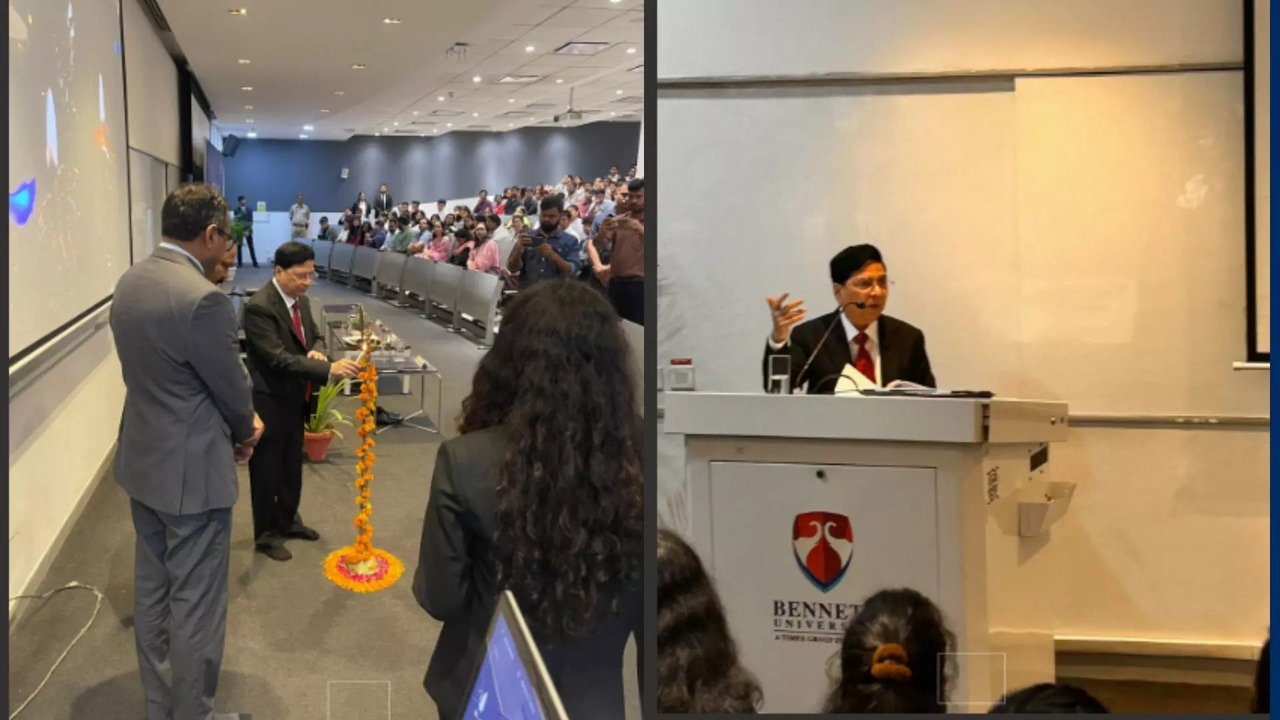 Hon'ble Mr. Justice Dipak Misra Inaugurates Deeksharambh, Inspires Freshers at Bennett University