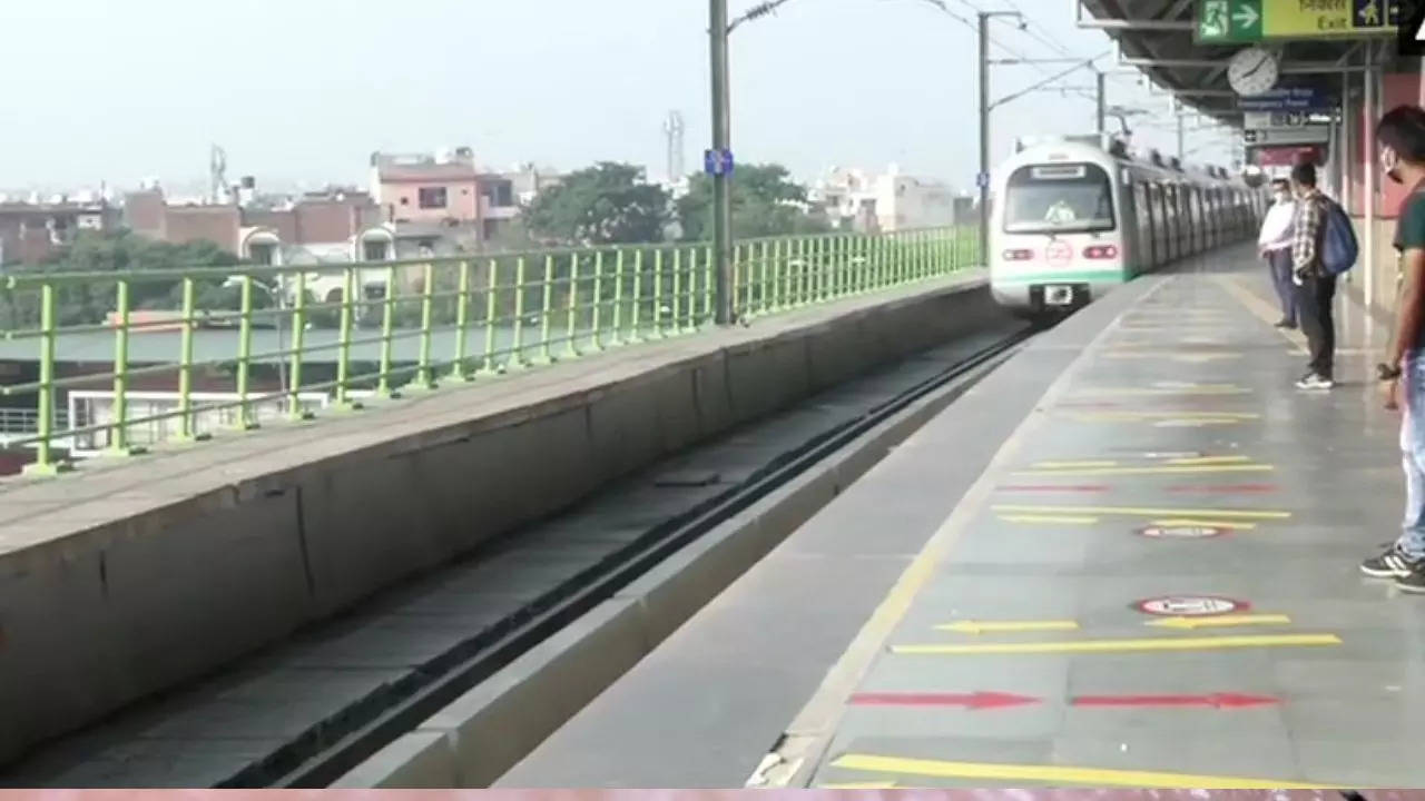 delhi metro green line, ani