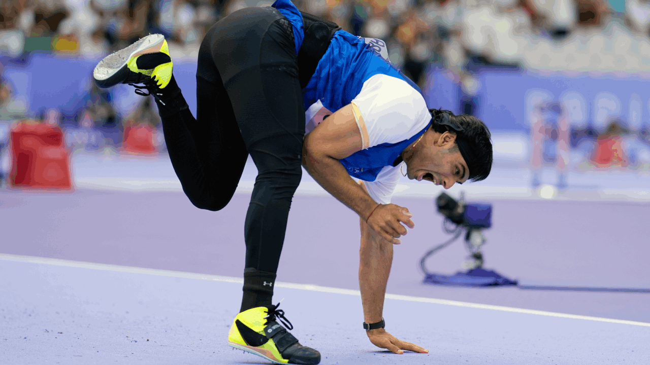 Neeraj Chopra Paris 2024 2 AP