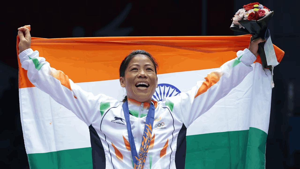 Mary Kom Olympic medal