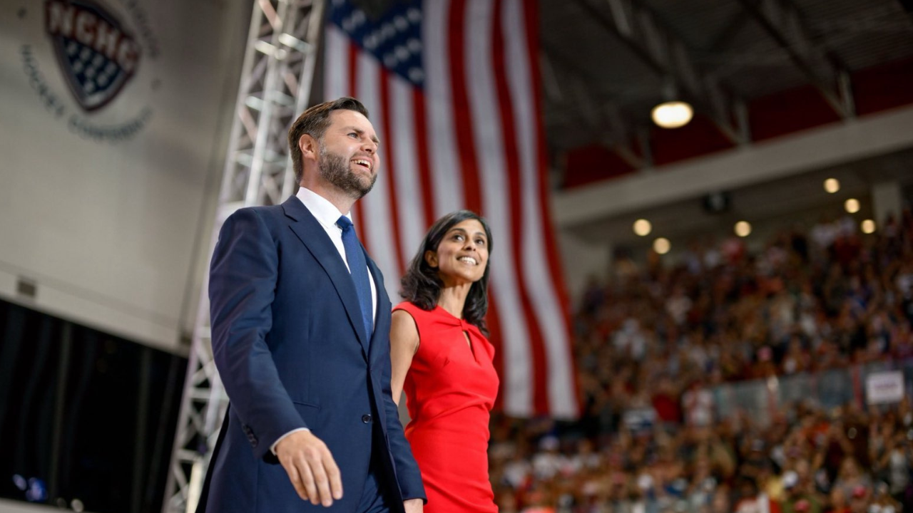 JD Vance and Usha Vance