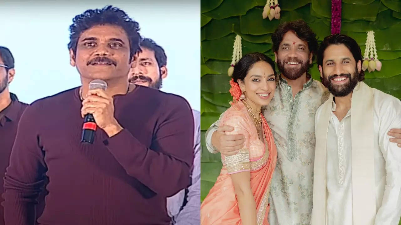 Nagarjuna said Sobhita Dhulipala was 'hot' during a Goodachari success meet. | AK Entertanments