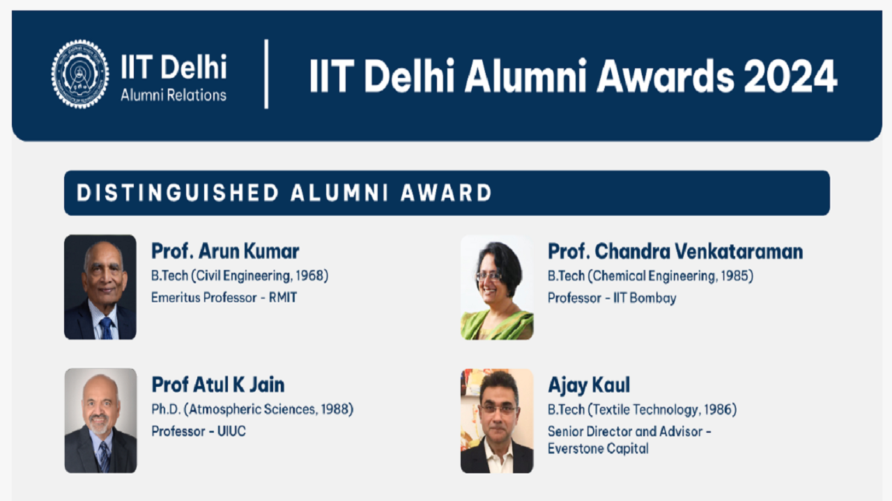 IIT Delhi Alumni Award