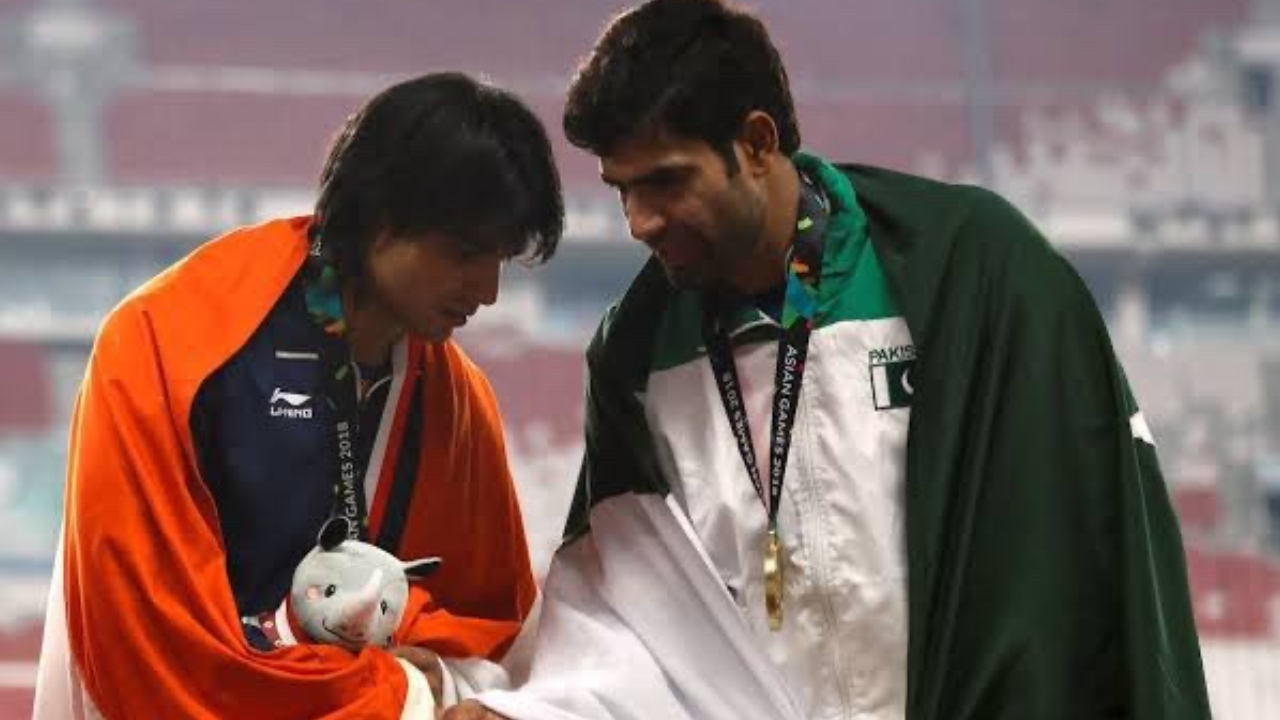 Neeraj Chopra and Arshad Nadeem