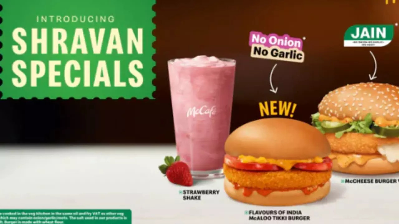 McDonald's India introduced a Sawan special menu.