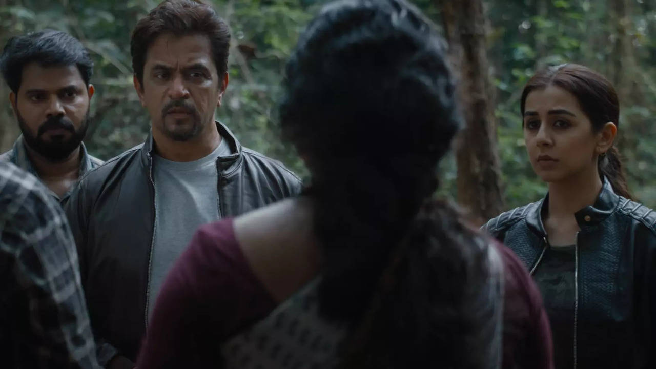 watch new teaser of arjun sarja starrer virunnu raises the intrigue