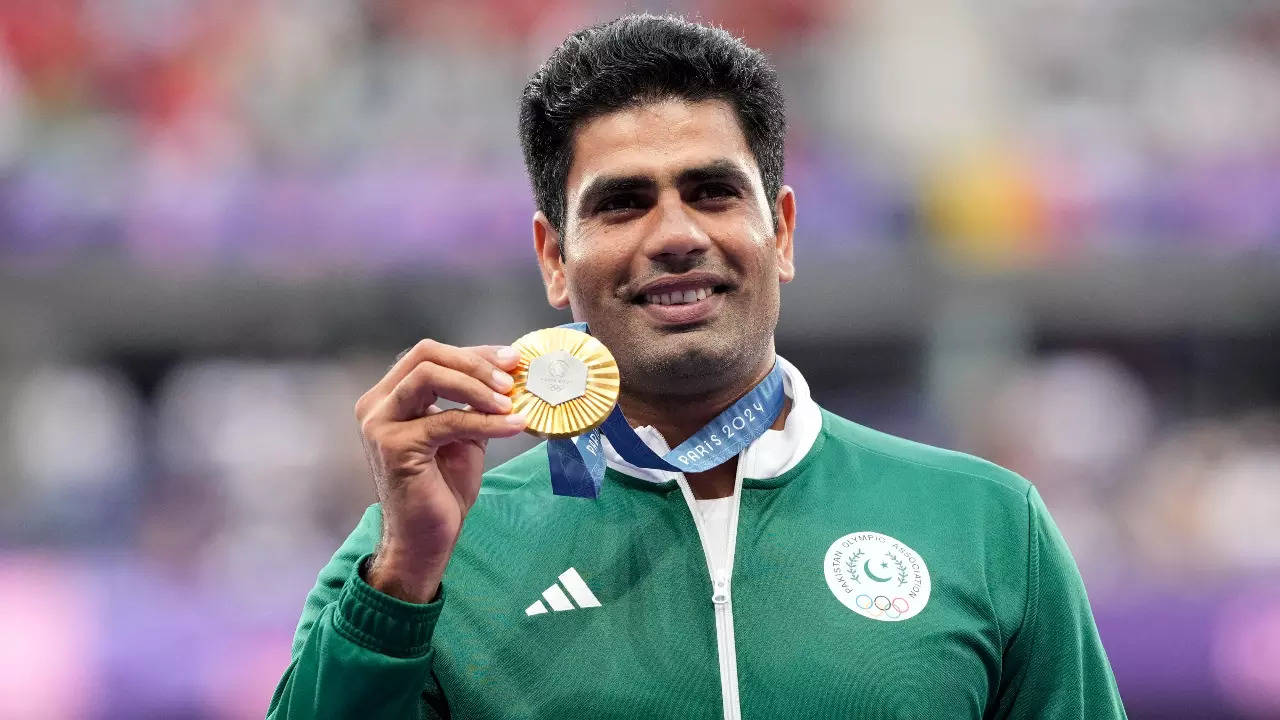 Arshad Nadeem wins gold medal at Paris Olympics