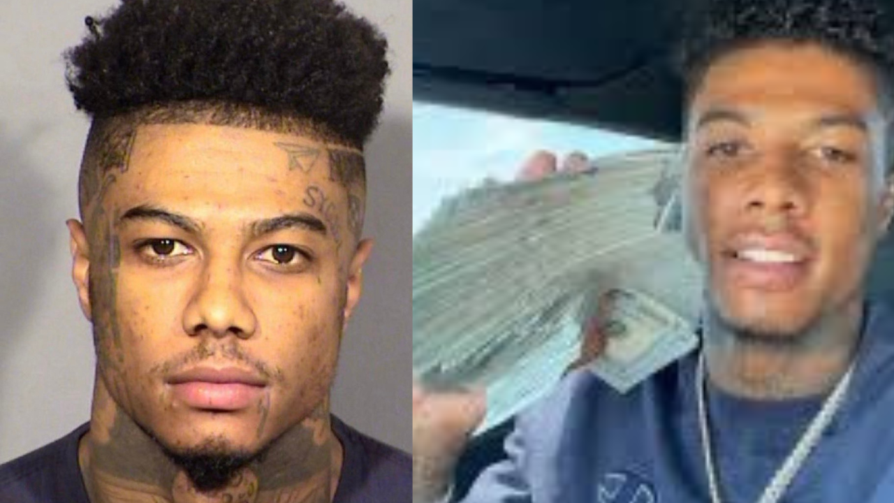 Rapper Blueface's father said he has been sentenced