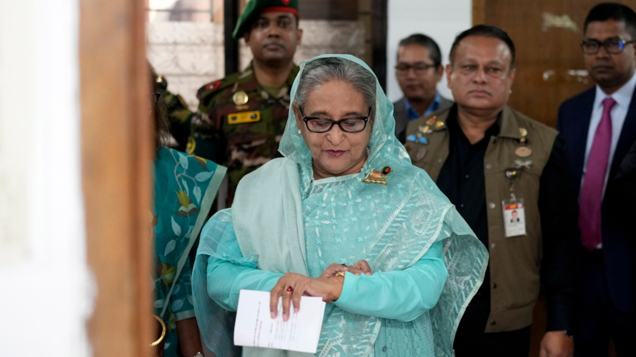 Sheikh Hasina - AP