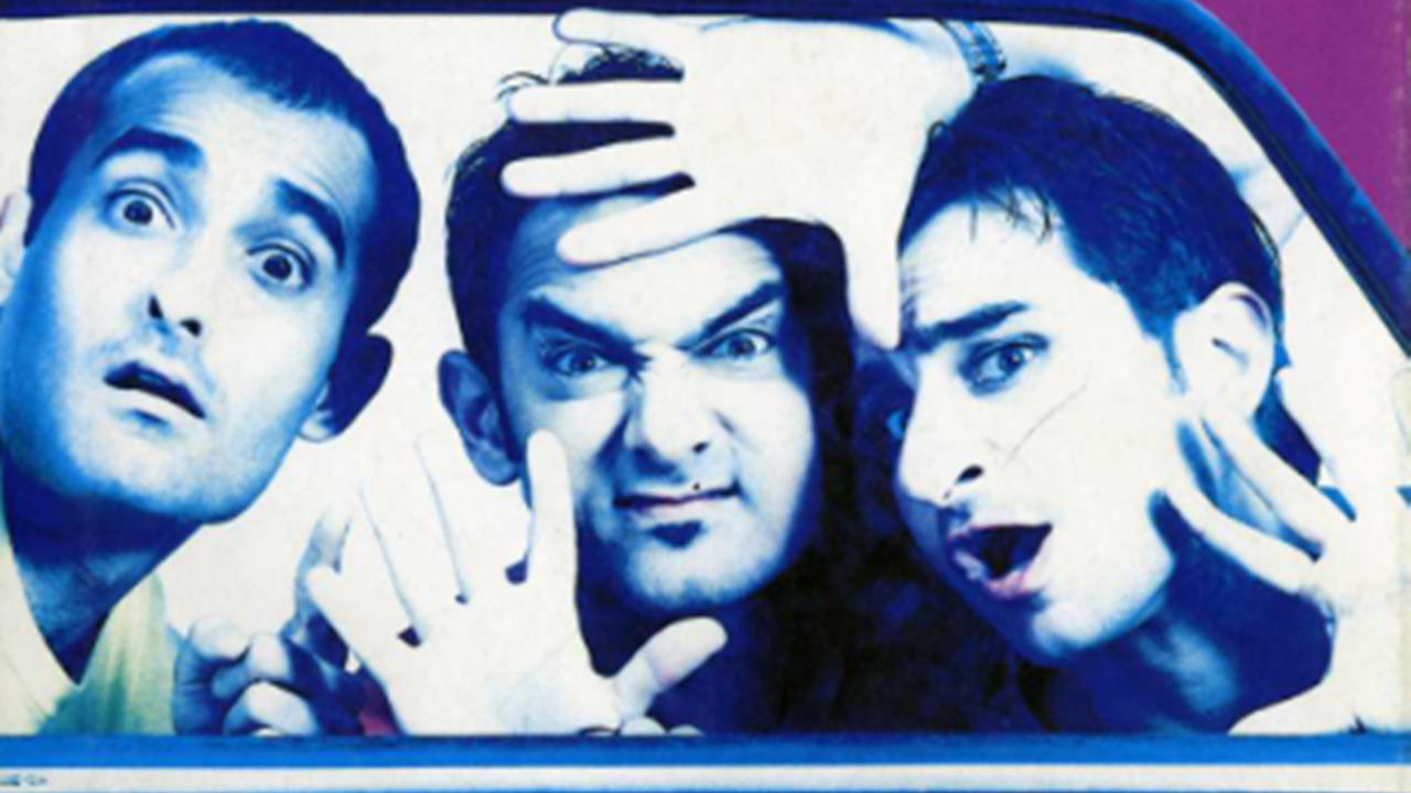 Aamir Khan, Saif Ali Khan and Akshaye Khanna in Dil Chahta Hai.