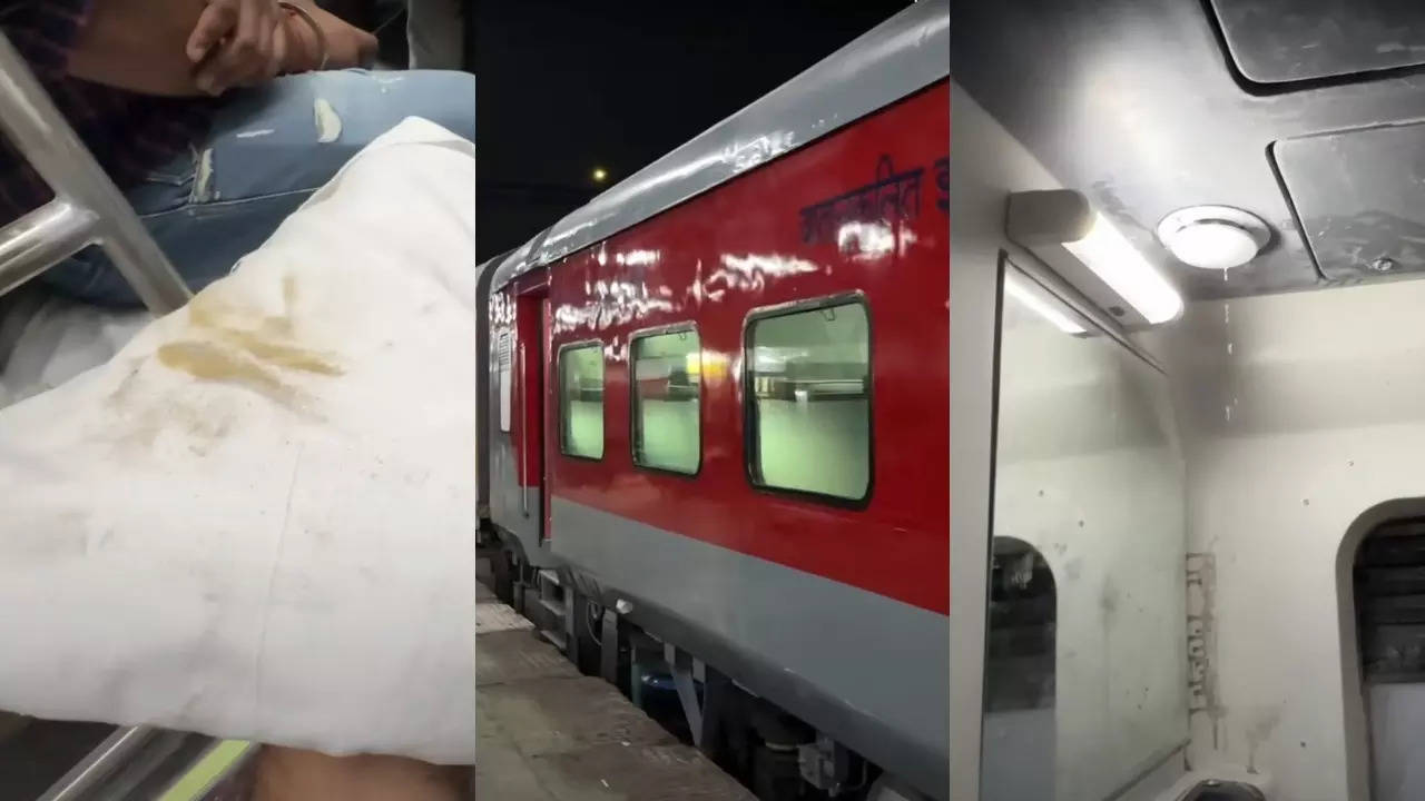 The Amritsar-Saharsa Garib Rath Express' condition during its first LHB run. | Journeys With AK