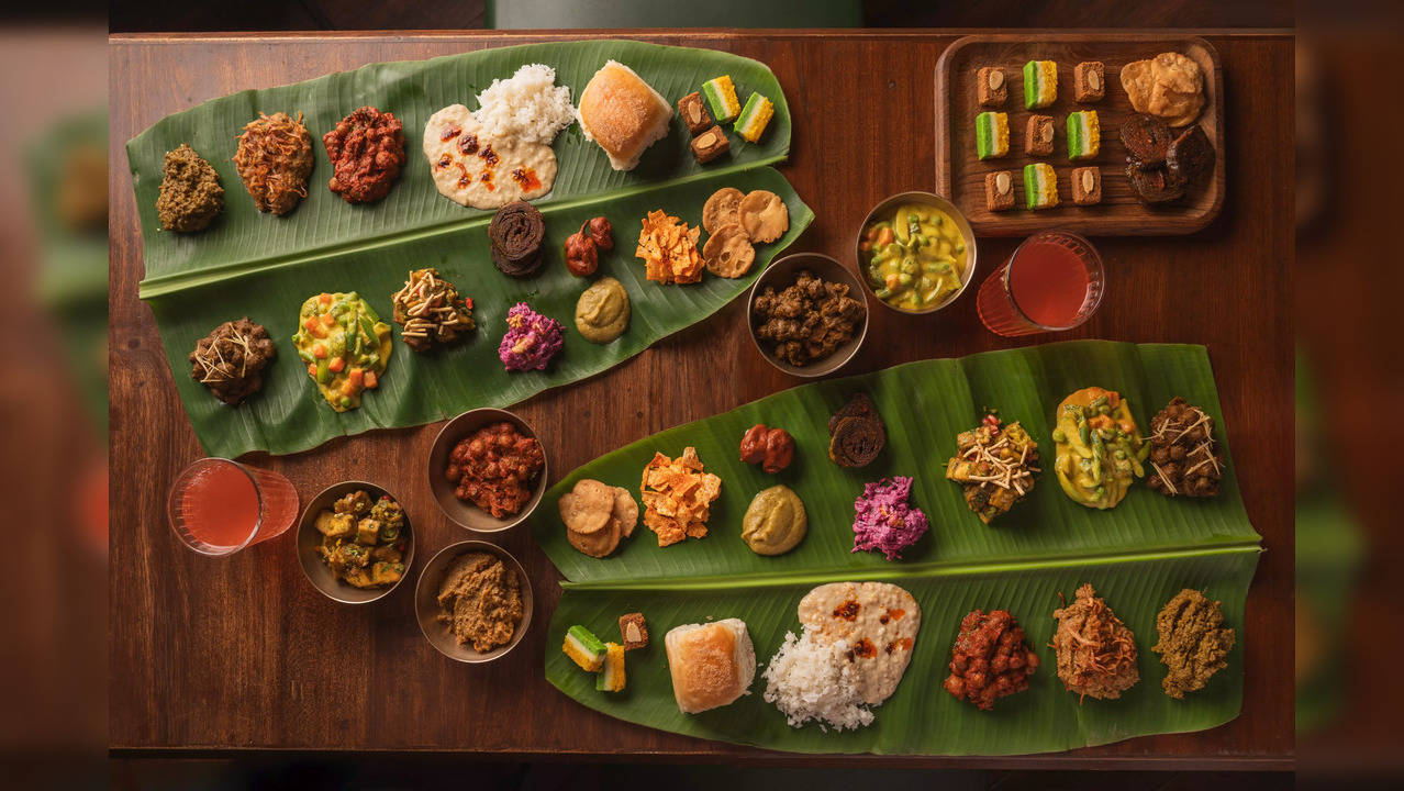 Banana Leaf Meal at The Bombay Canteen's 10th Independence Day Daawat