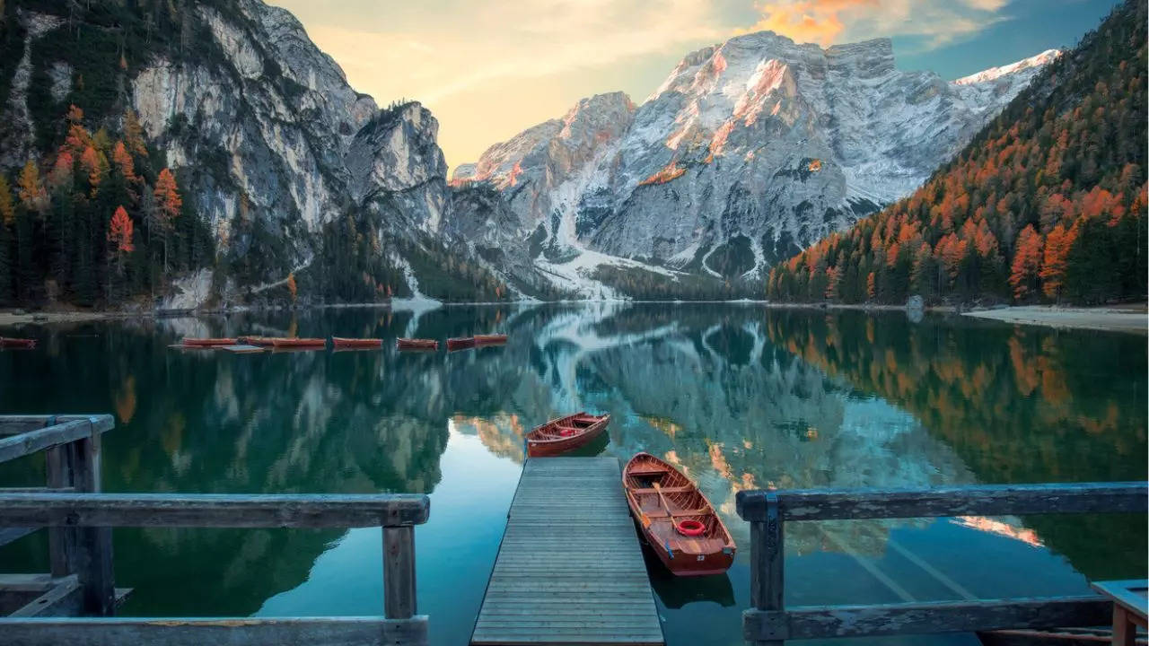 Lake In Italy