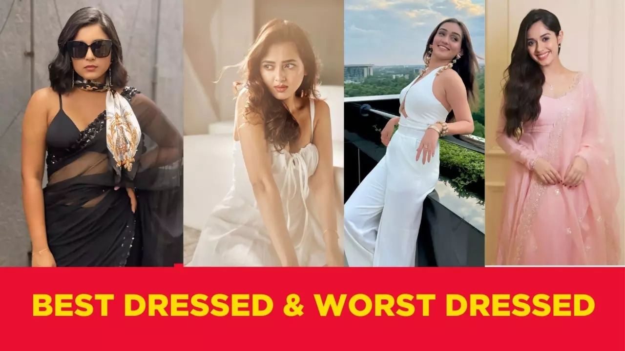 Best Dressed & Worst Dressed TV Celebs Of The Week: Sumbul Touqeer Khan, Tejasswi, Tanya Sharma Or Jannat Zubair?