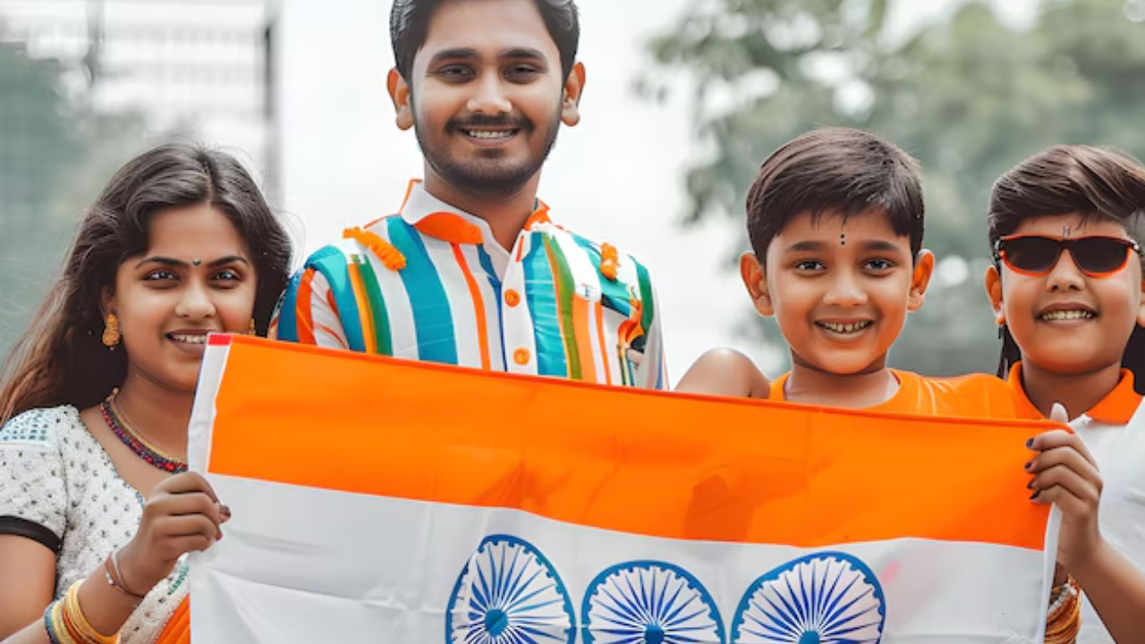 Independence day with family (Credit-Freepik)