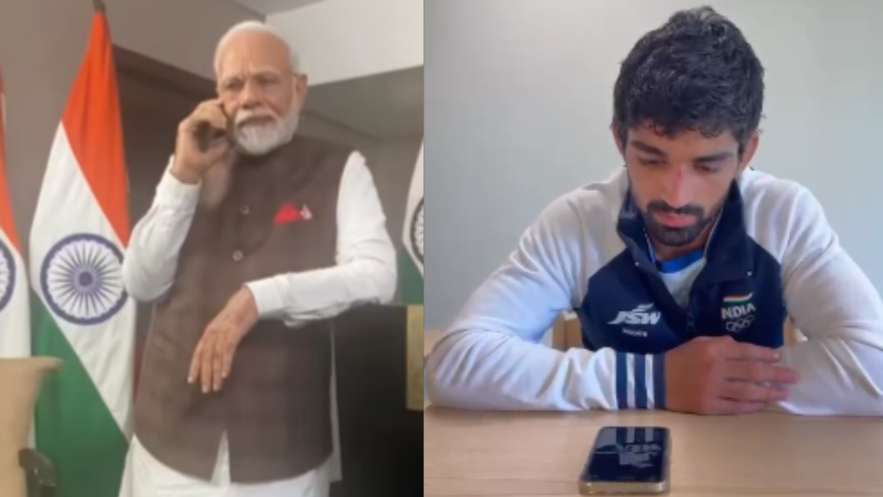 'Turned Chhatrasal Stadium Into Home' PM Modi Calls Wrestler Aman