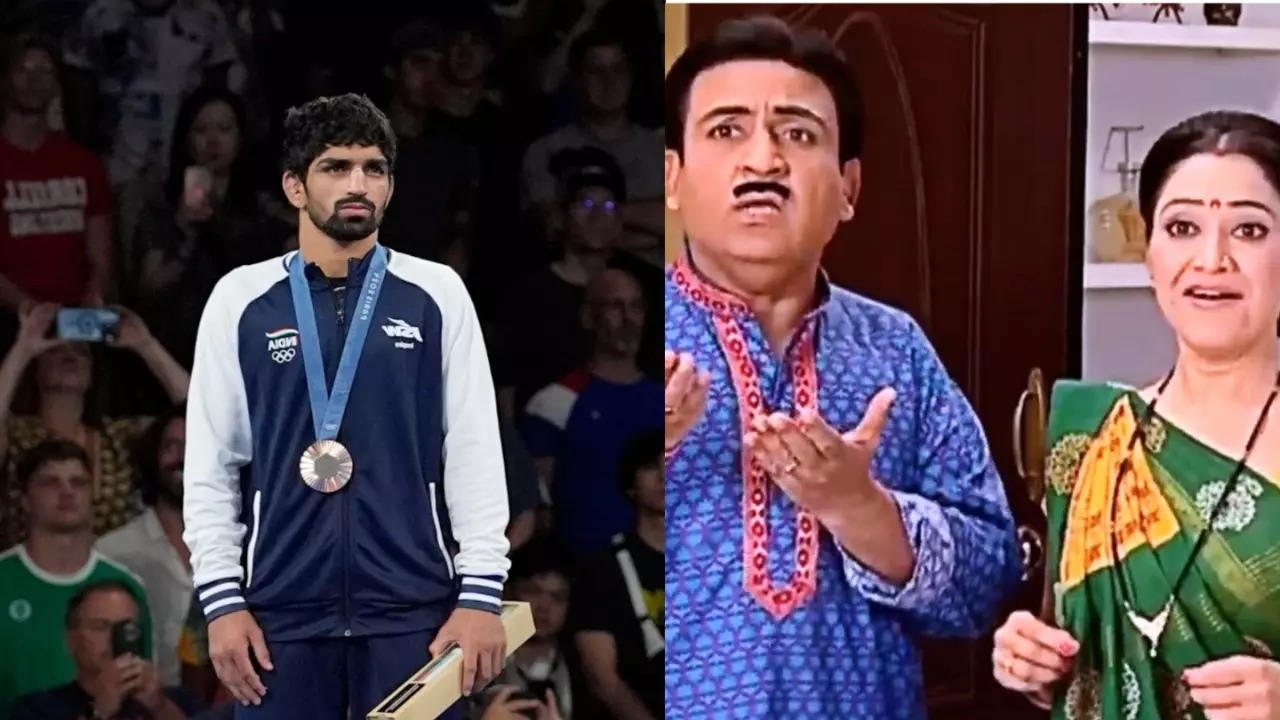 Aman Sehrawat's 'Taarak Mehta Ka Oolta Chashma' Comment After Bronze Medal Win At Paris Olympics Goes VIRAL