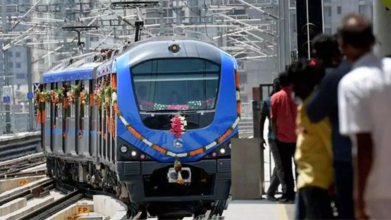 Representative Image: Chennai Metro