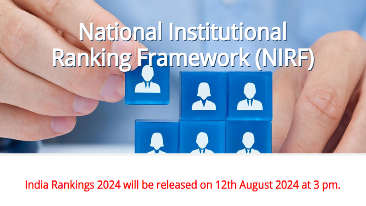 NIRF Ranking 2024 LIVE MoE To Announce 9th Edition of NIRF Rankings