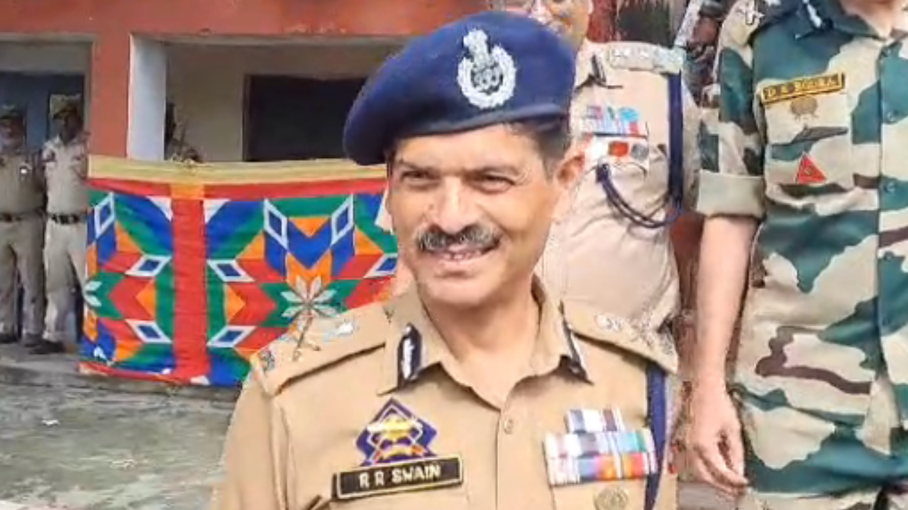 Director General of Jammu and Kashmir Police RR Swain