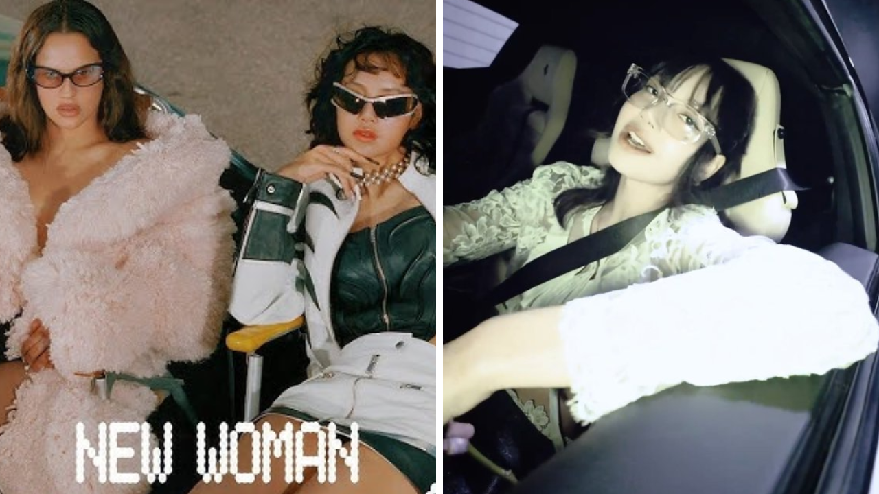 Blackpink's Lisa Blasts Upcoming Song New Woman Ft. Rosalía As She Drives Around In Her Ferrari