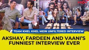 Akshay Kumar Fardeen Khan Vaani Kapoors FUNNIEST Interview EVER  Khel Khel Mein