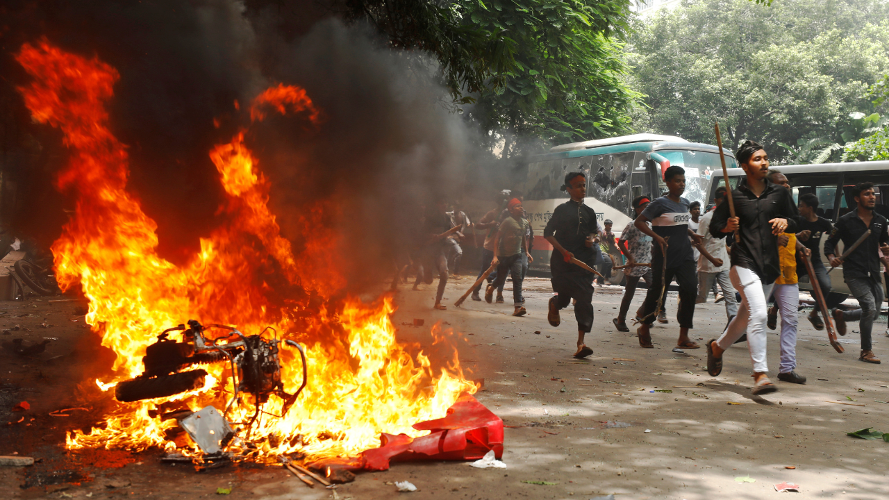 BNP, the principal rival to Sheikh Hasina's Awami League, claimed US not responsible for ongoing protest in Bangladesh ​