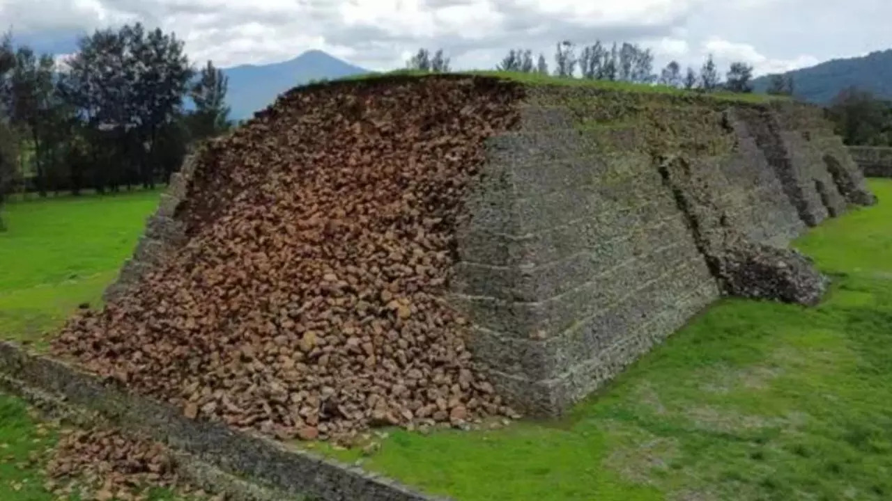 Heavy Rains Lead To Collapse Of Ancient Pyramids In Mexico. Credit: X/@bennu