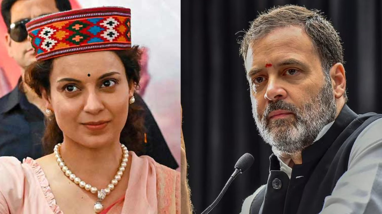 Kangana Ranaut Attacks Rahul Gandhi Over Latter's Remarks On Hindenburg Report