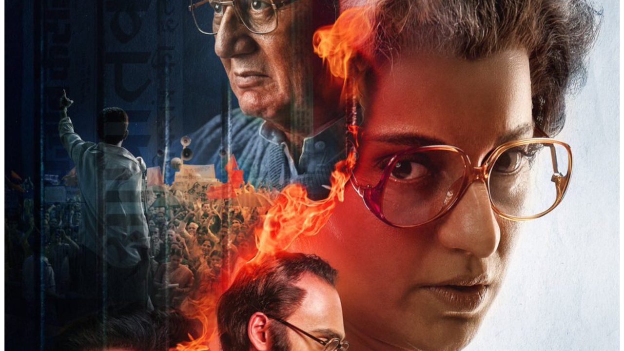 Kangana Ranaut Announces Emergency Trailer Release Date With Poster Featuring Anupam Kher, Shreyas Talpade, Milind Soman