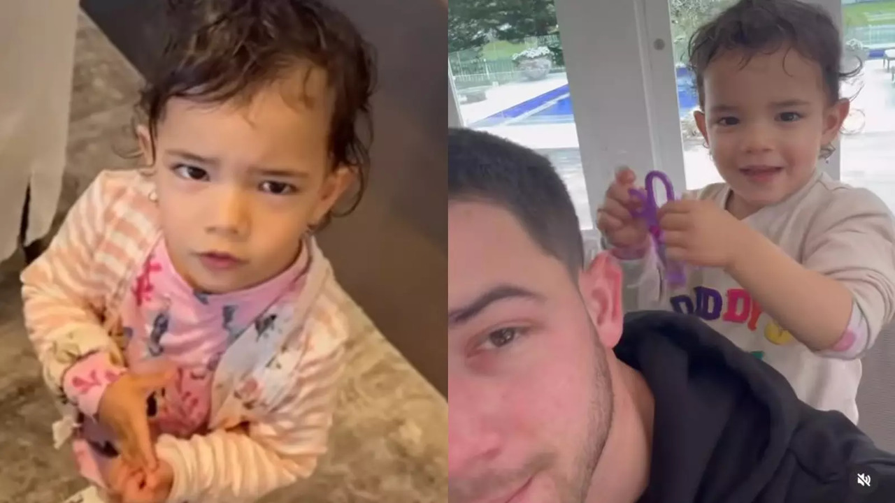 Nick Jonas Gets Fresh Haircut By Daughter Maltie Marie, Drops Adorable Video Of Her Tantrums: Watch