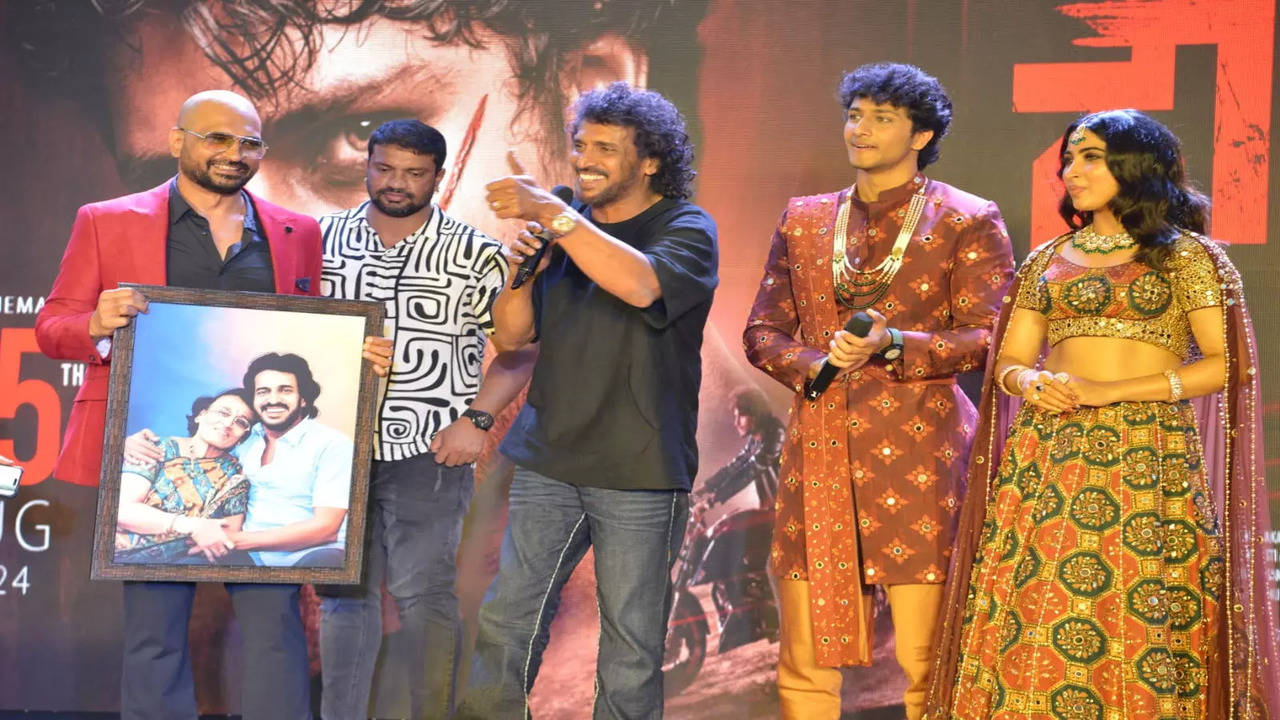 Real Star Upendra at 'Gowri' event