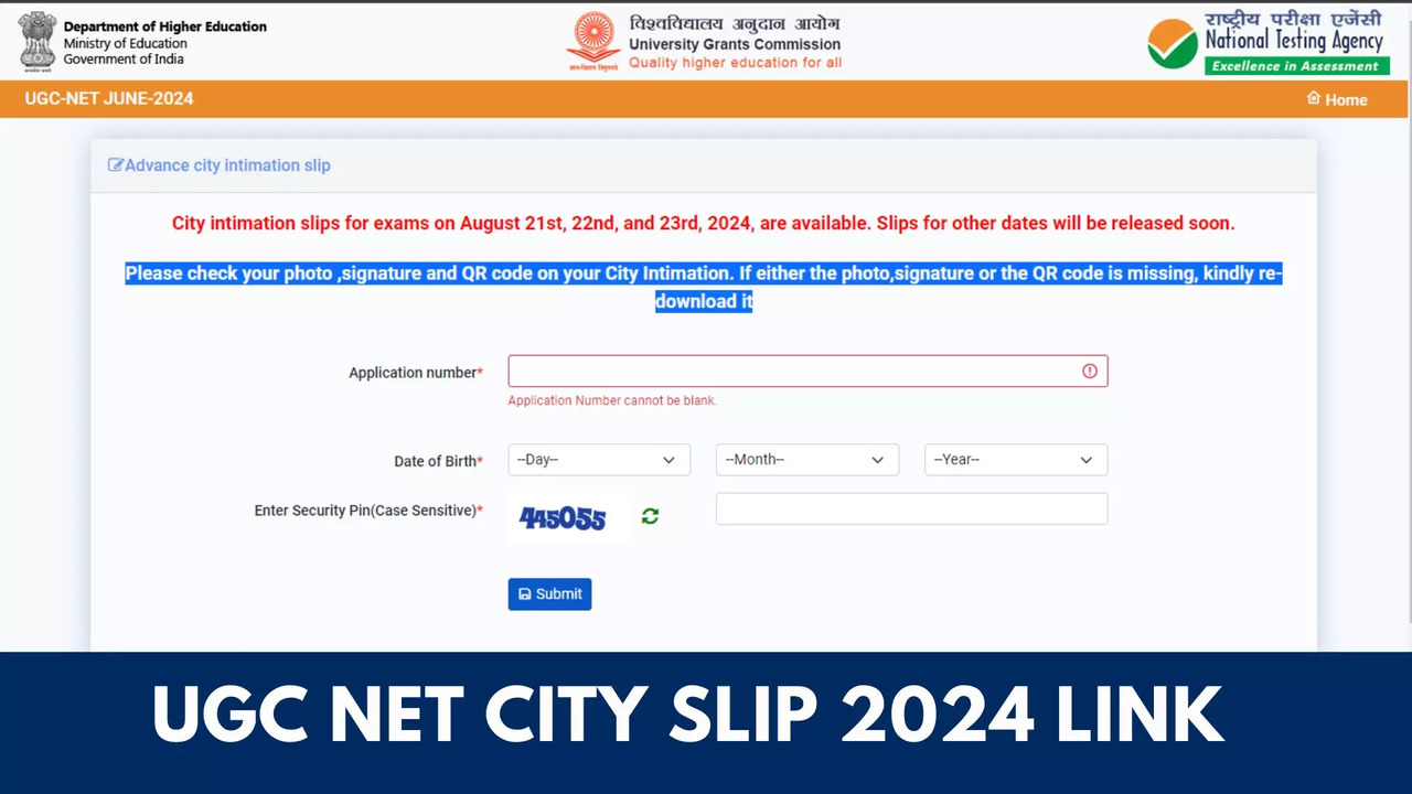 UGC NET Admit Card 2024 Soon, Exam City Slip Released at ugcnet.nta.ac.in