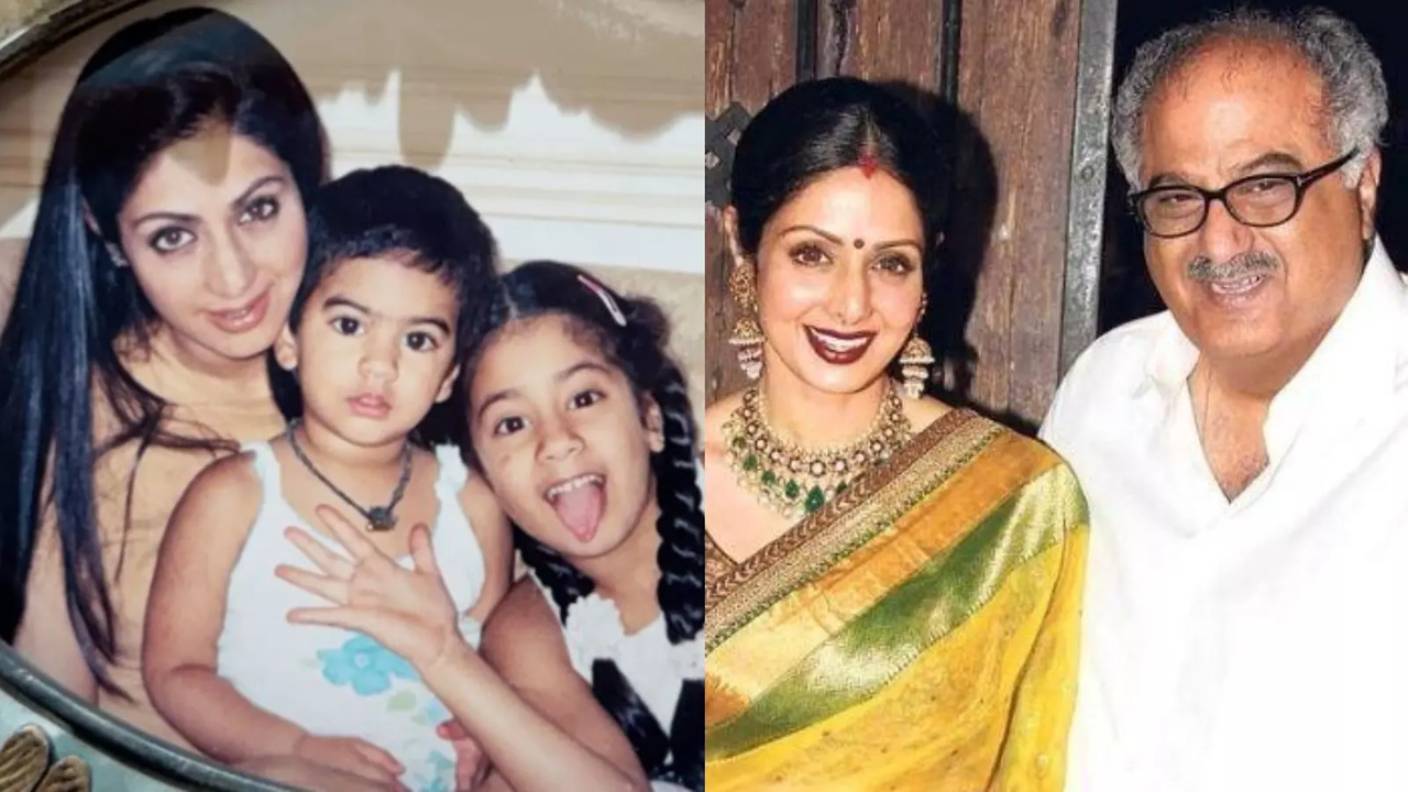 Boney Kapoor Wishes 'Jaan' Sridevi On Birth Anniversary, Khushi Kapoor Drops Priceless Pic