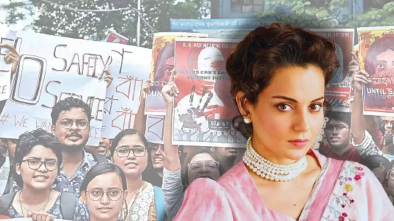 rg kar doctor murder bjp mp actress kangana ranaut demands cbi enquiry