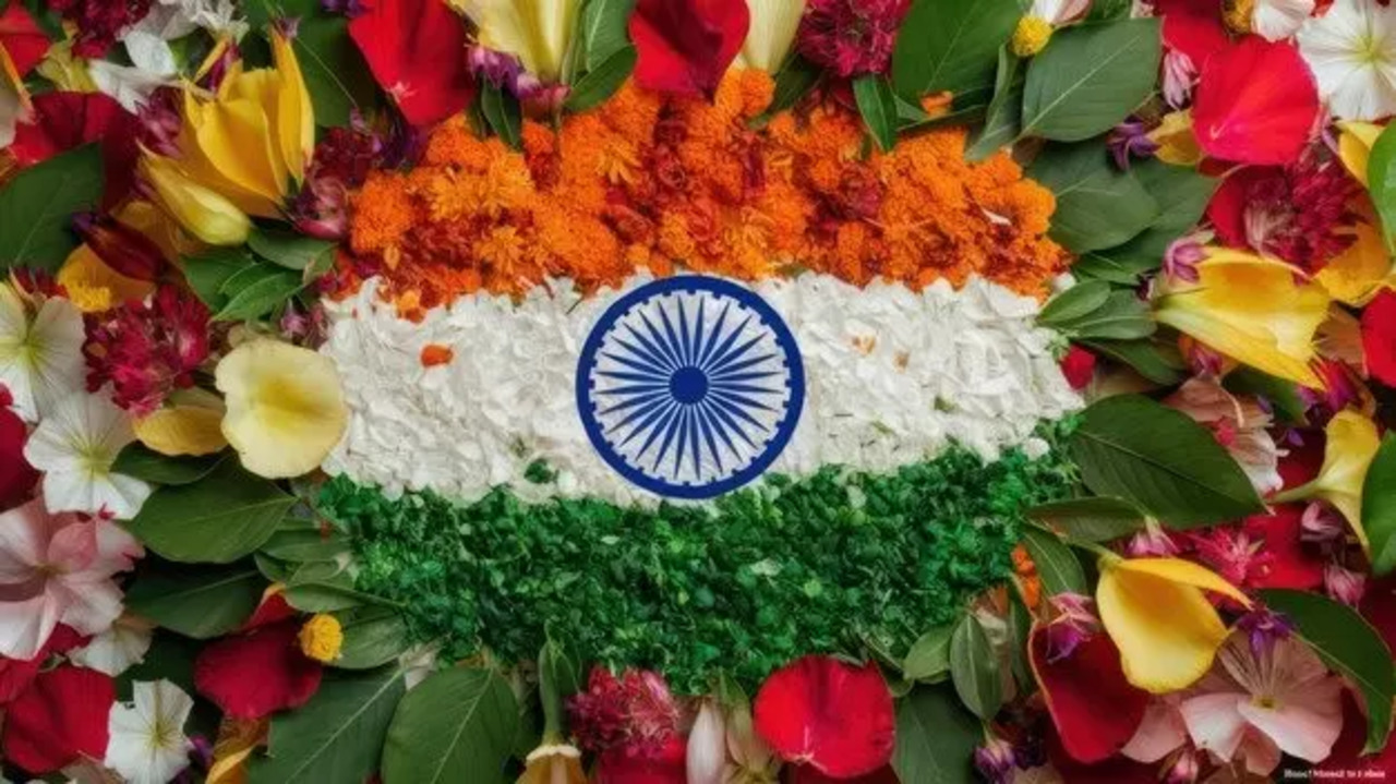 Independence Day 2024 Decoration Ideas: Decorate your garden with flowers and the Indian flag