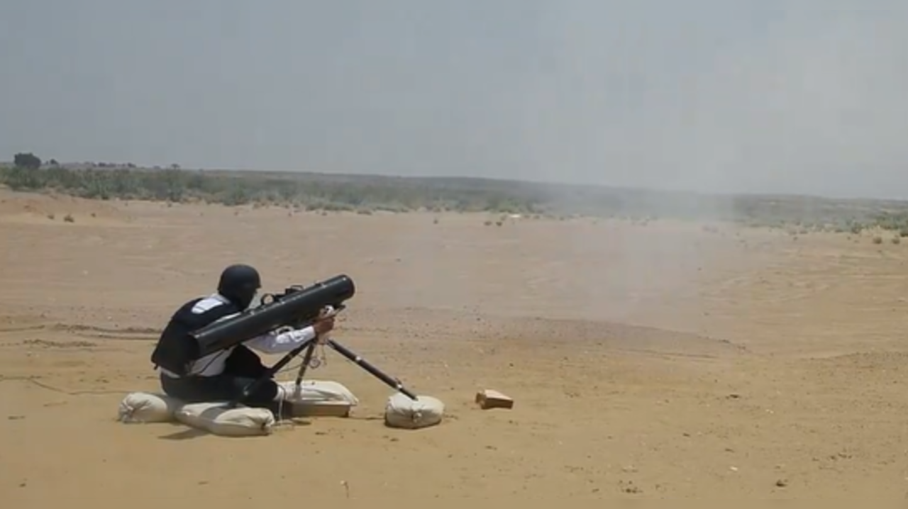 MP-ATGM Test Fire