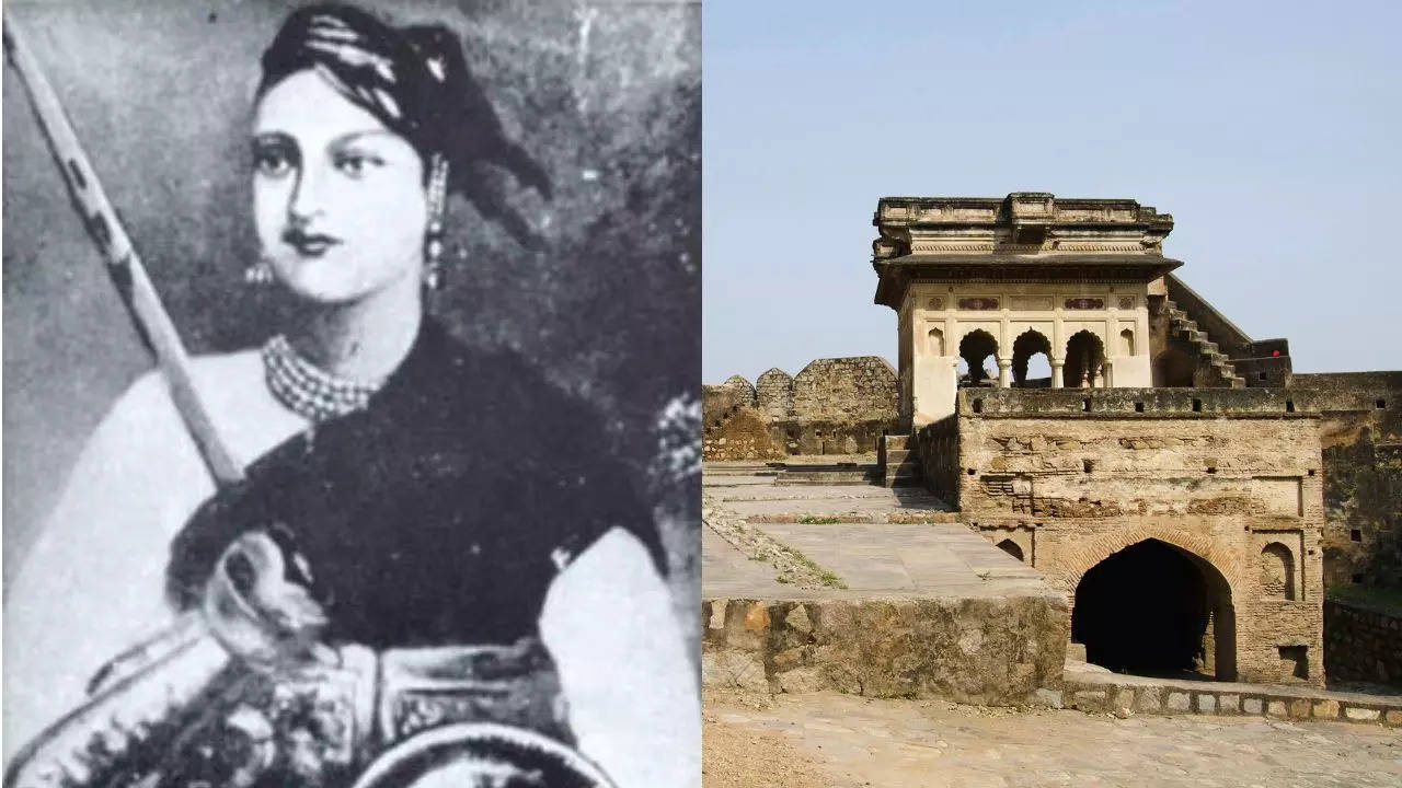 Jhansi Fort: A Symbol of Rani Lakshmibai’s Courage Against British Rule. Credit: Canva