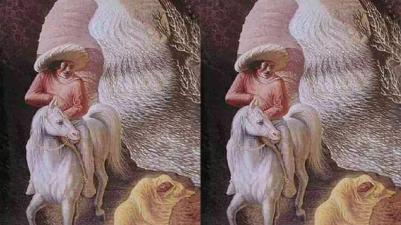 Optical Illusion Personality Test: An Old Man Or A Young Rider? What You See First