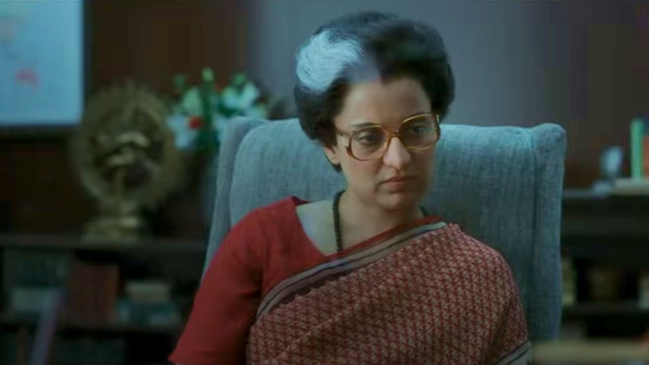 Kangana Ranaut in Emergency trailer.