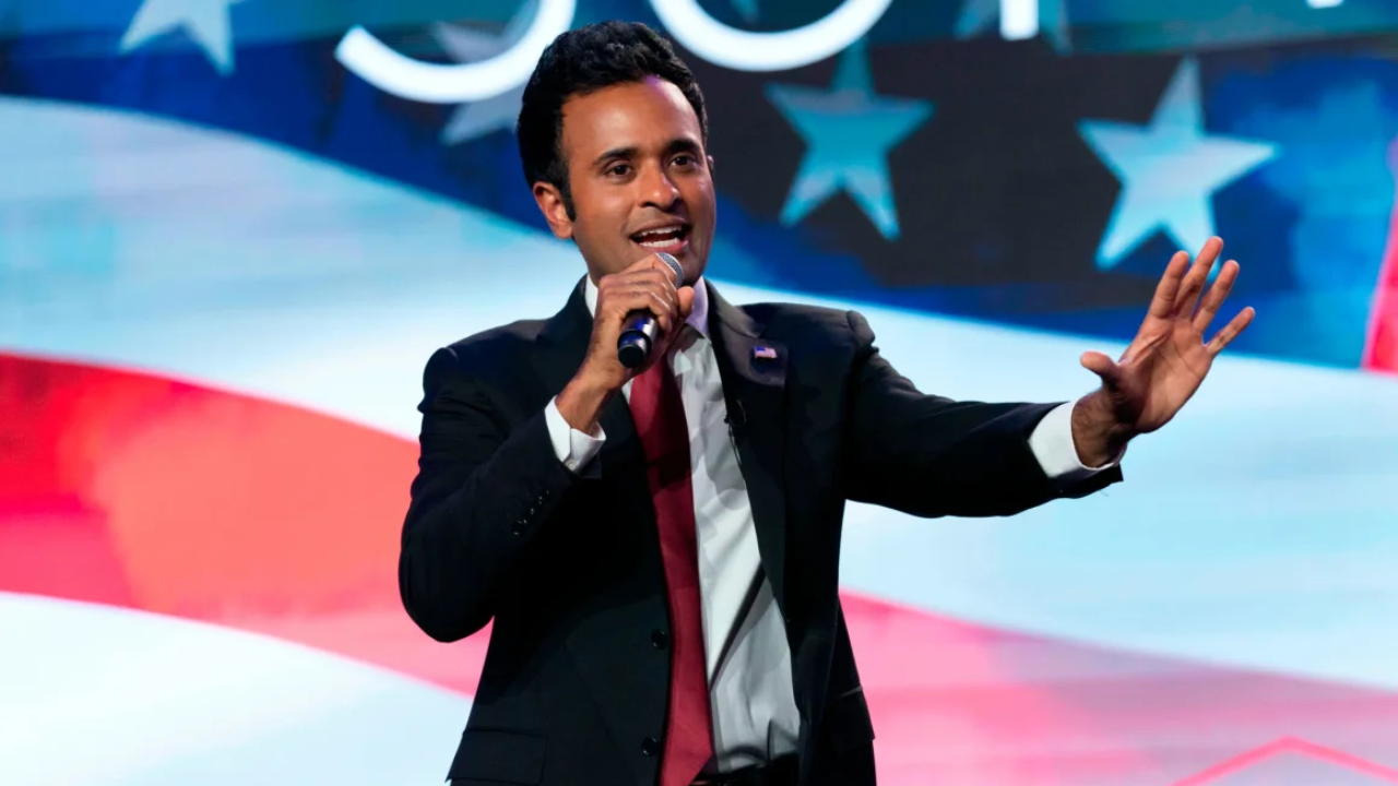 Indian-American entrepreneur and Republican politician Vivek Ramaswamy