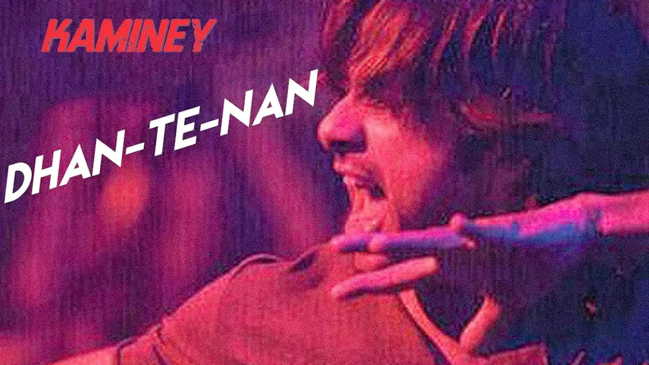 Shahid Kapoor in Kaminey song Dhan Te Nan.