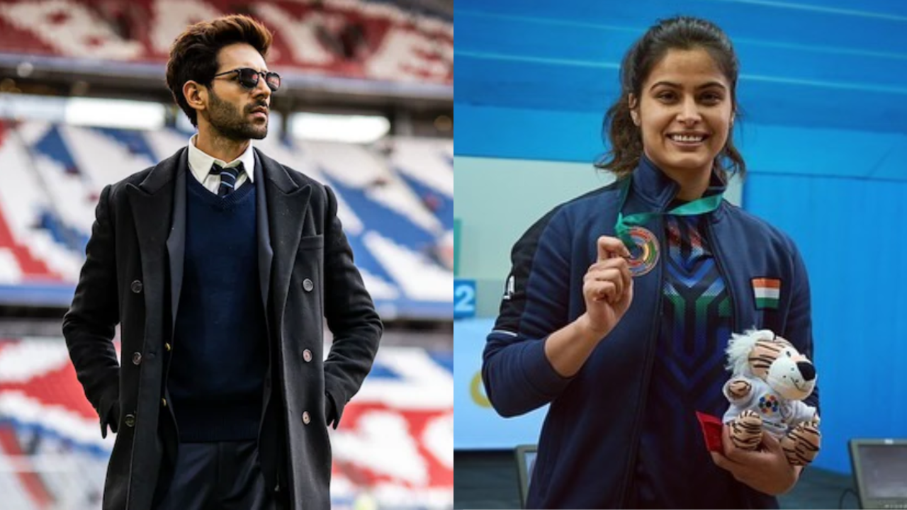 Kartik Aaryan Thrilled By Olympic Medalist Manu Bhaker's Praise For Chandu Champion: These Are Moments I'll Always Cherish