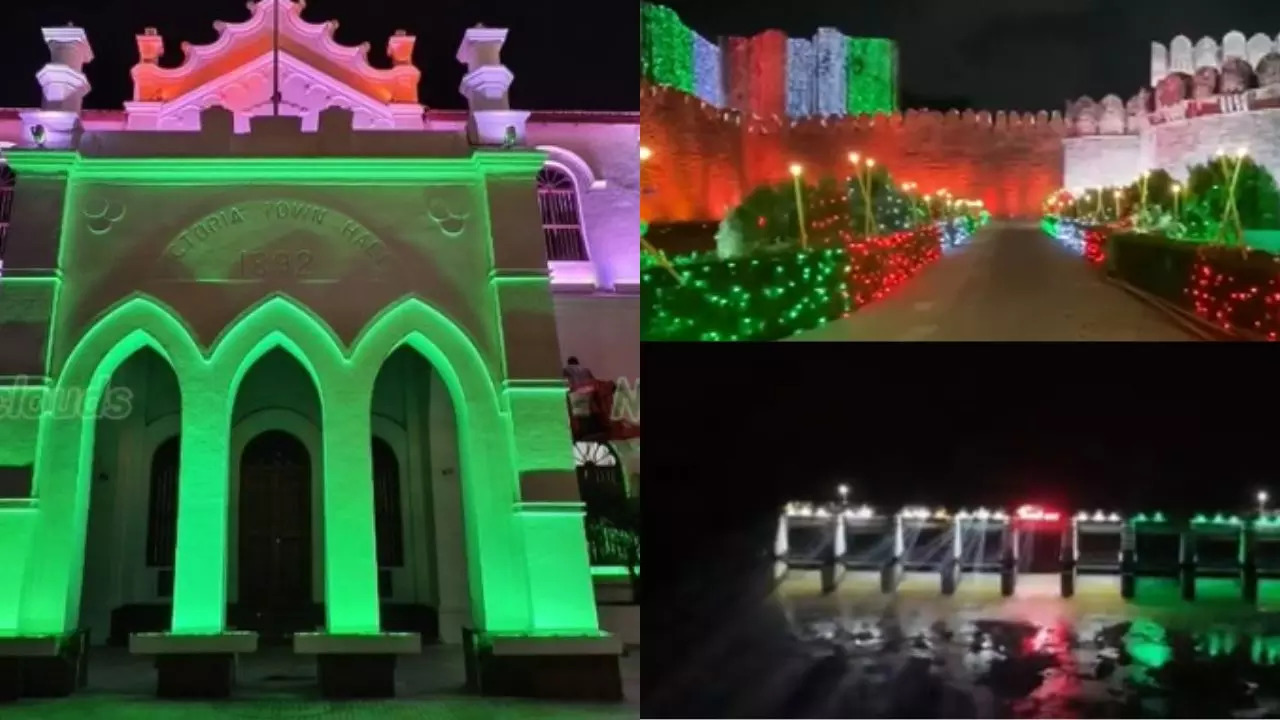 Cities Are Lighting Up In Tricolour