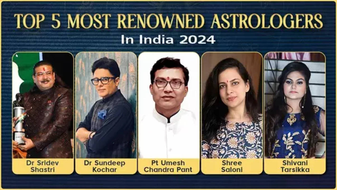 Top 5 Most Renowned Astrologers In India 2024 | Times Now