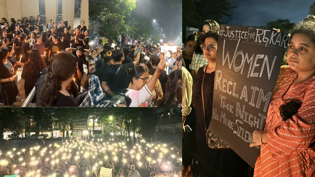 Massive midnight protests over Kolkata horror