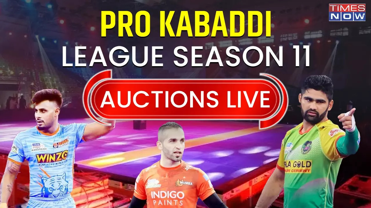 PKL 2024 Auction Highlights Record 8 Crorepati Players In PKL Season 11 auction