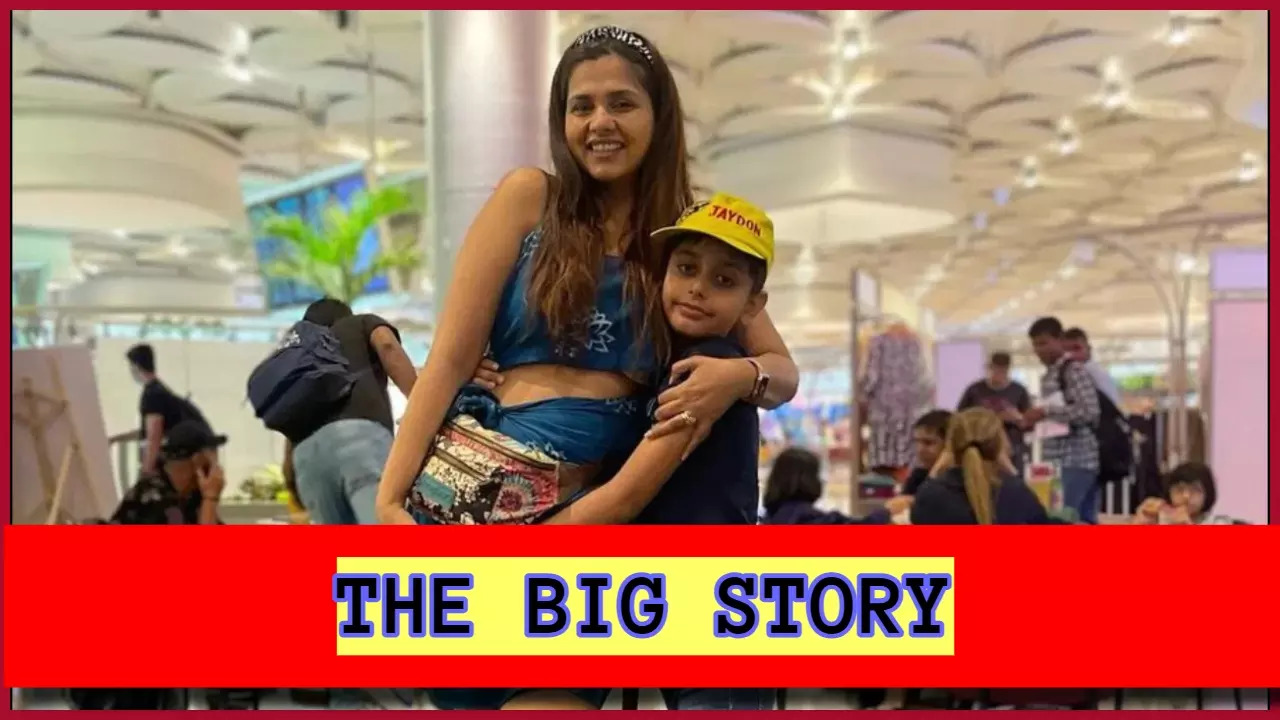 Dalljiet Kaur Flies Out Of Mumbai With Son: The BIG Story - Exclusive