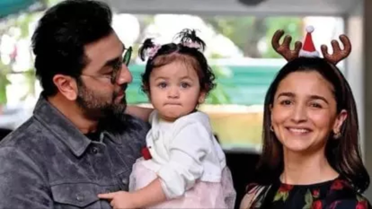 Ranbir Kapoor, Alia Bhatt's Little Princess Raha Looks Adorable In Saffron Fit As She Papped On Independence Day