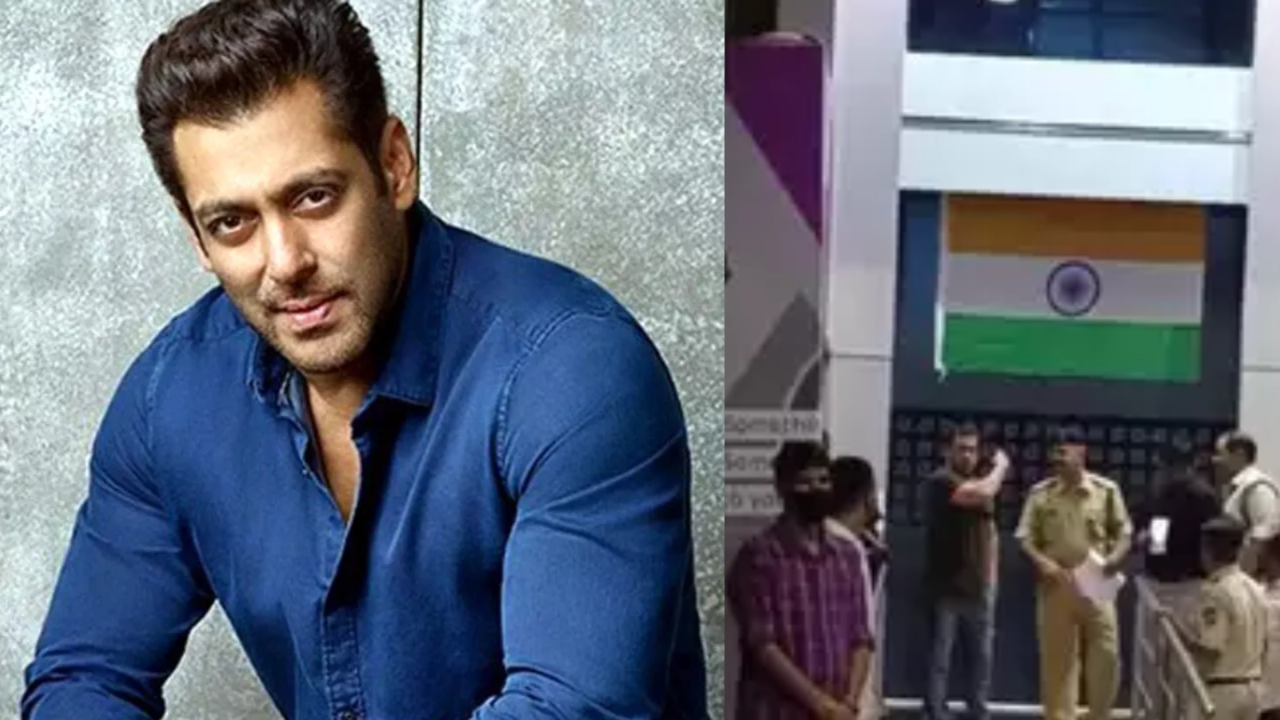 Independence Day 2024: Salman Khan Poses With Indian Flag At Airport, Pics Of Sikandar Actor Go Viral